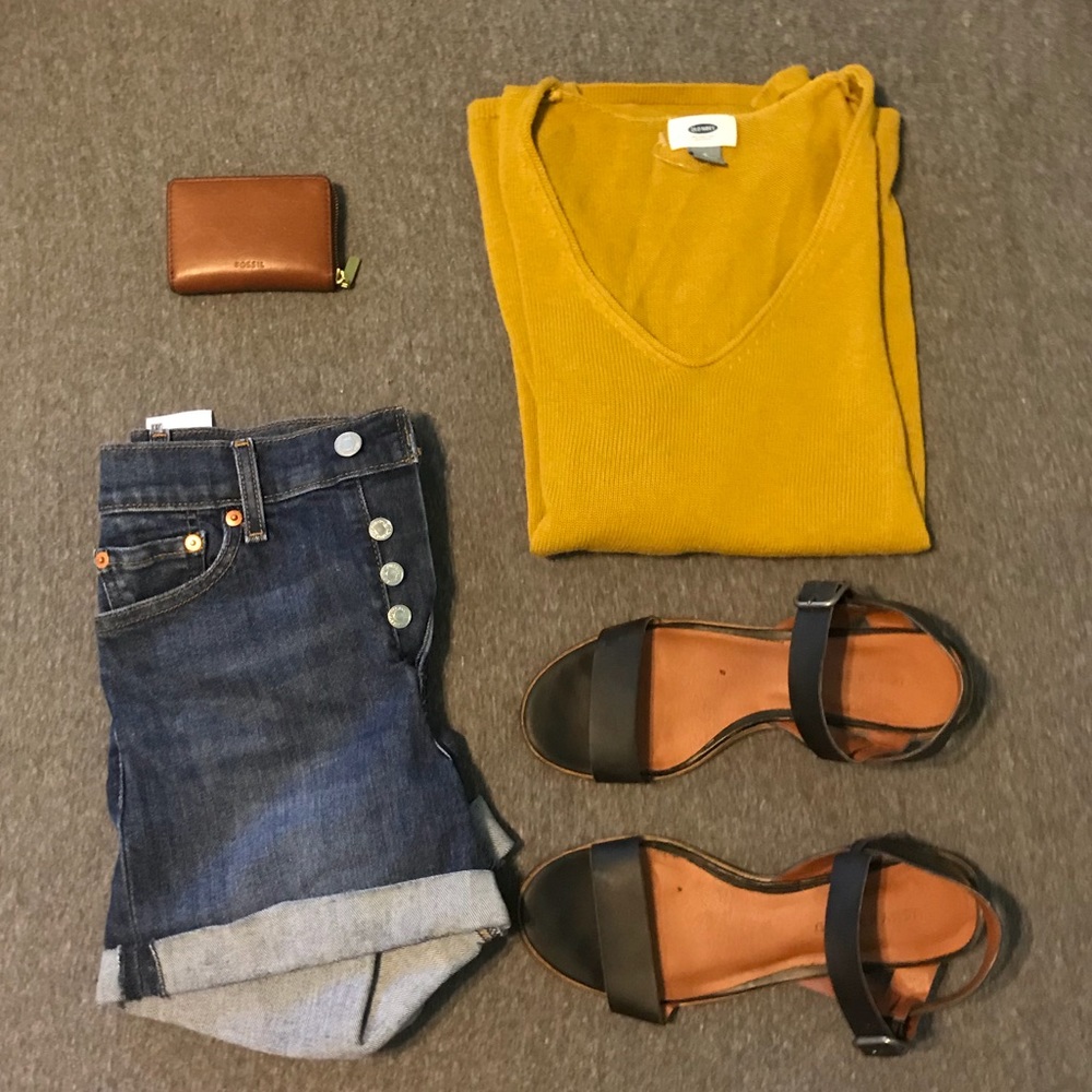 NWOT Chartreuse sweater